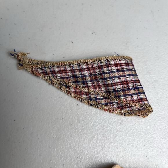 Vintage Barbie Clone Western Outfit Clothes Lot Red Top Pants Scarf Horse Pad - Picture 8 of 14